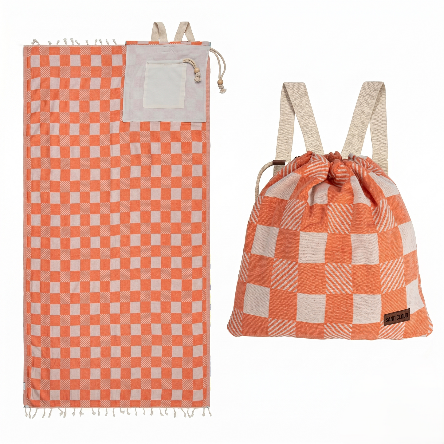 The Ultimate 2-in-1 Beach Towel & Travel Backpack
