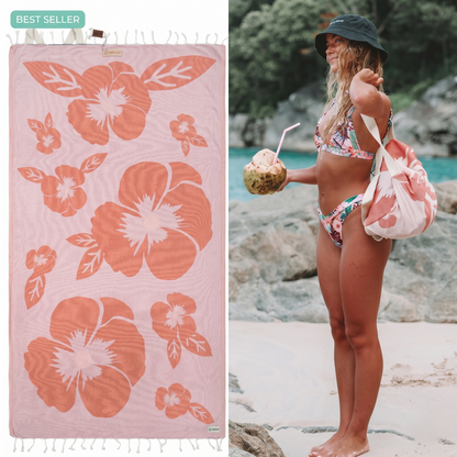 The Ultimate 2-in-1 Beach Towel & Travel Backpack