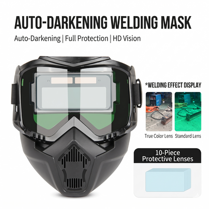 🛠️ Auto-Darkening Welding Helmet