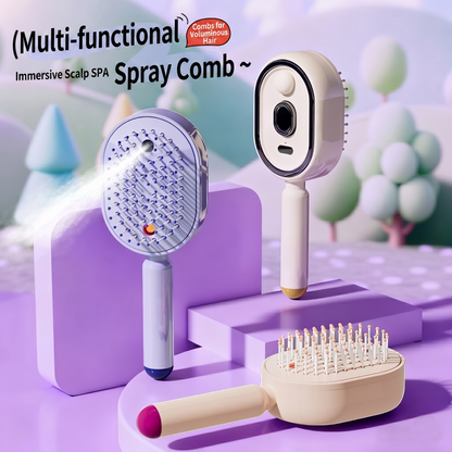 ⏰Final 3 Hours: Only $32.99🎉Electric Spray Air Cushion Massage Comb