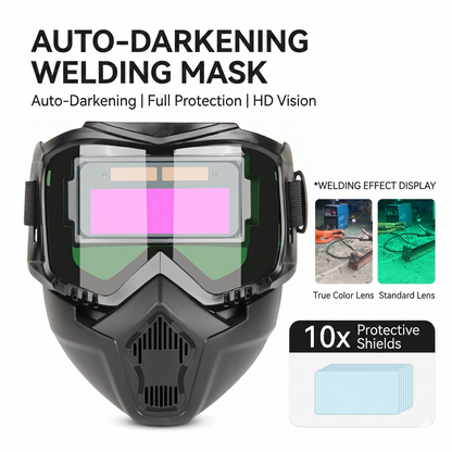 🛠️ Auto-Darkening Welding Helmet