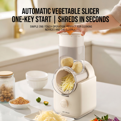 Multi-functional Automatic Vegetable Slicer — Say Goodbye to Tedious Prep