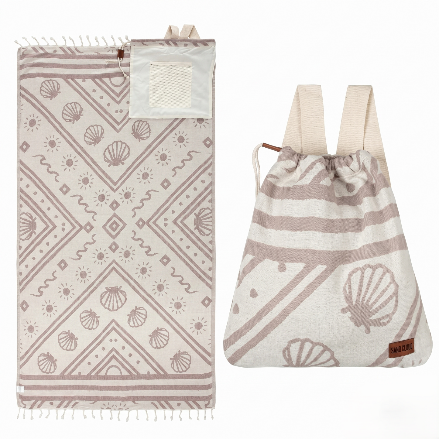 The Ultimate 2-in-1 Beach Towel & Travel Backpack