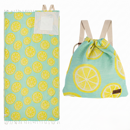 The Ultimate 2-in-1 Beach Towel & Travel Backpack