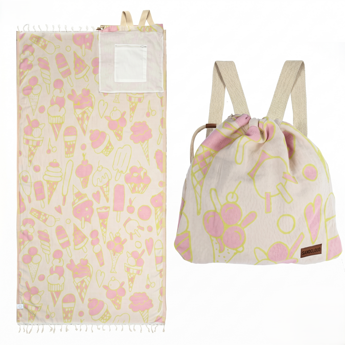 The Ultimate 2-in-1 Beach Towel & Travel Backpack
