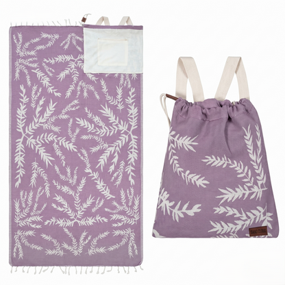 The Ultimate 2-in-1 Beach Towel & Travel Backpack