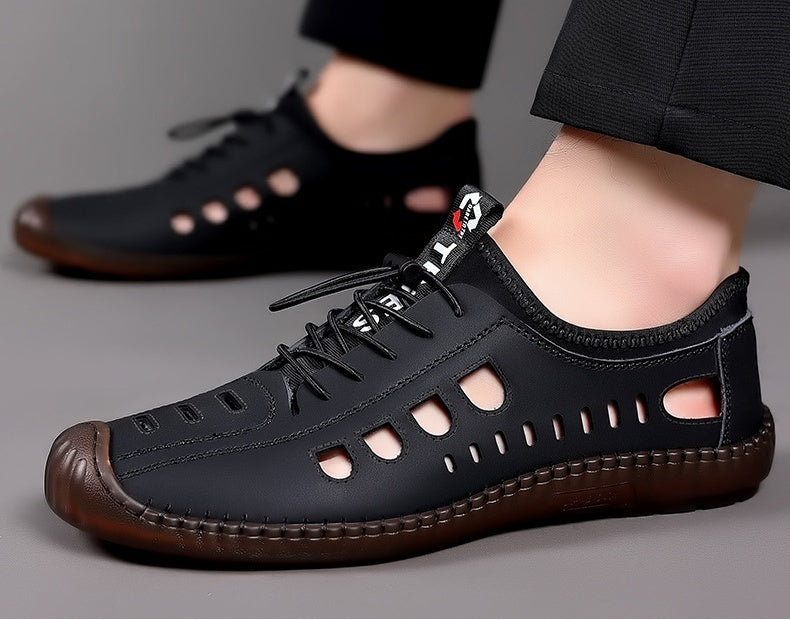 ⚡Hot Sales 50% OFF🔥Men's Fashionable Casual Openwork Sandals
