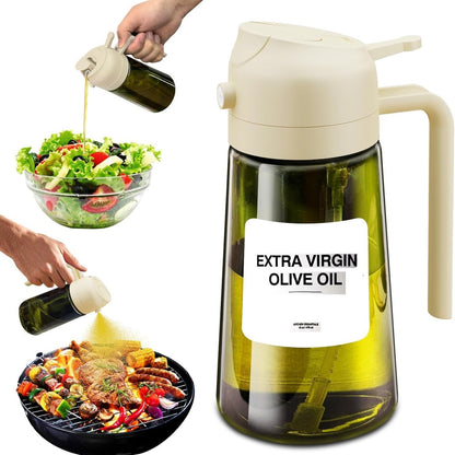 💕2 in 1 Glass Oil Sprayer & Dispenser
