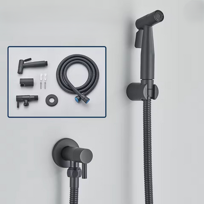 304 stainless steel pressurized spray gun, bathroom shower handheld bidet, shower cleane