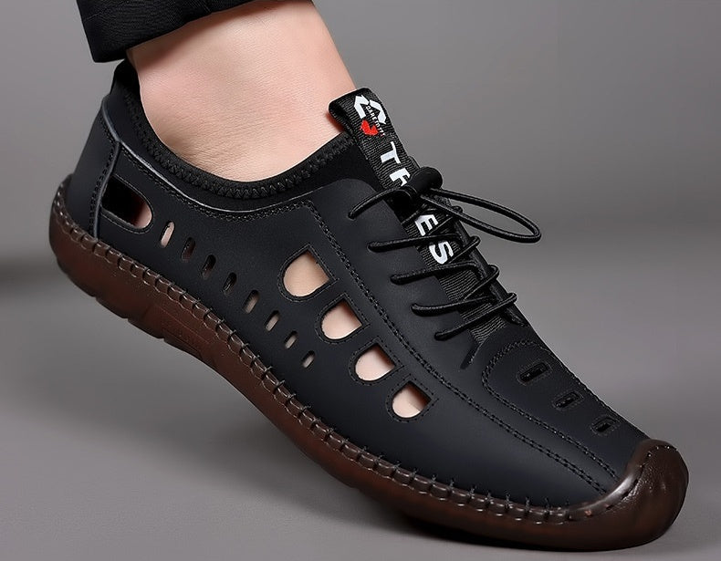 ⚡Hot Sales 50% OFF🔥Men's Fashionable Casual Openwork Sandals
