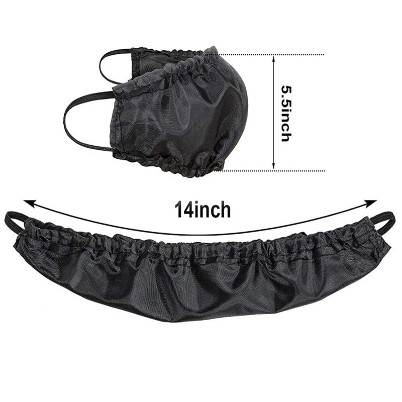 Premium Men's Beard Guard Snood | Breathable Facial Hair Cover for Sleeping, Eating & Cooking