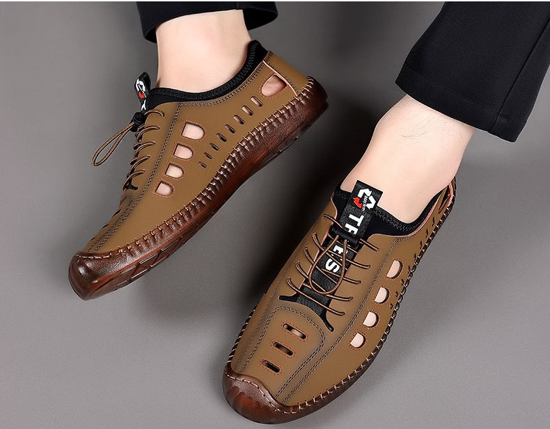 ⚡Hot Sales 50% OFF🔥Men's Fashionable Casual Openwork Sandals