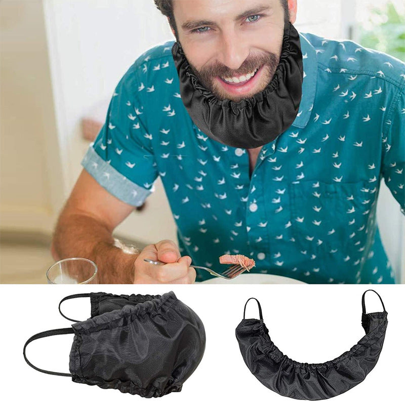 Premium Men's Beard Guard Snood | Breathable Facial Hair Cover for Sleeping, Eating & Cooking