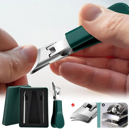 Wide Jaw Opening Nail Clippers for Thick Nails | Heavy Duty Podiatrist Tool Set