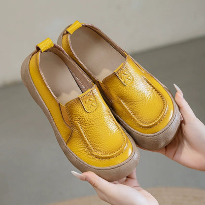 🥿🥿Spring 2026 New Original Leather Women's Single Shoes With Super Soft Sole