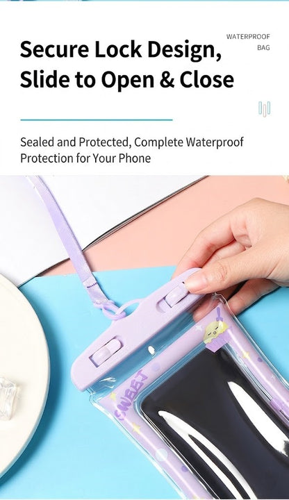 🌊 [Buy 2 Get 1 Free] Cute Floating Waterproof Phone Pouch | Universal Touchscreen Underwater Case
