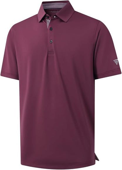 ⚡Hot Sales 50% OFF🔥8-Pack Men's Polo Shirts – Soft Breathable Cotton, Comfortable Short Sleeve Casual Fit