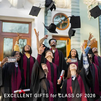 Class of 2026 Graduation Money Holder – Unique Wooden Cash Display & Gift Box