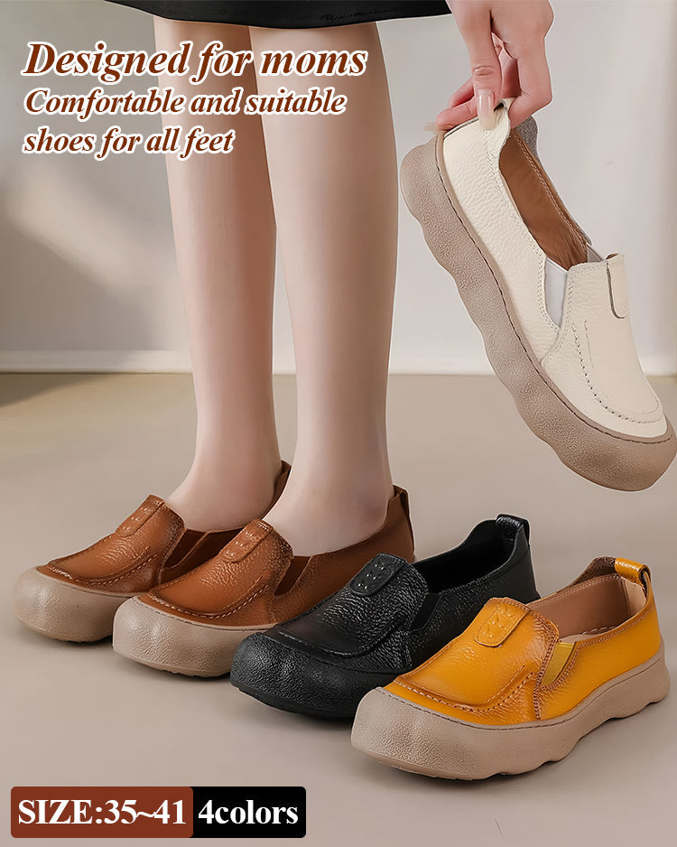 🥿🥿Spring 2026 New Original Leather Women's Single Shoes With Super Soft Sole