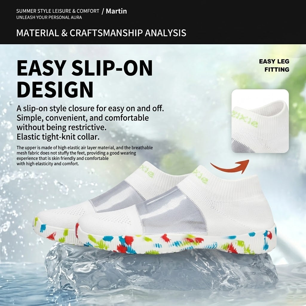 Quick-Dry Water Shoes for Beach, Swim & Outdoor Adventure