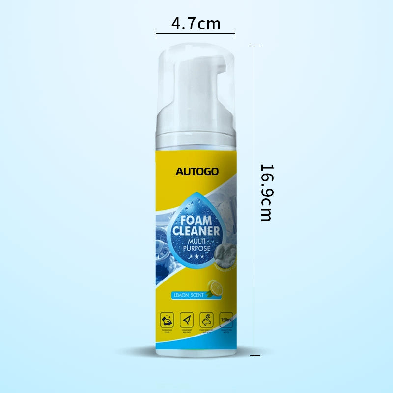 🏆 Last Day Special Price  ! 🔥🔥Buy 3 Save 30$🚗Powerful & Multipurpose Car Interior Foam Cleaner