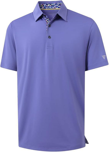 ⚡Hot Sales 50% OFF🔥8-Pack Men's Polo Shirts – Soft Breathable Cotton, Comfortable Short Sleeve Casual Fit