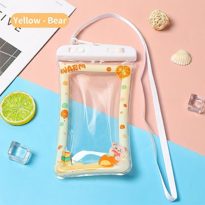🌊 [Buy 2 Get 1 Free] Cute Floating Waterproof Phone Pouch | Universal Touchscreen Underwater Case