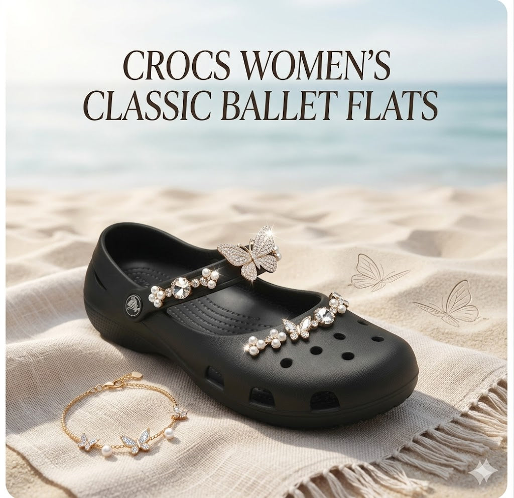 The Daintiest Crocs Ever: Classic Ballet Flats