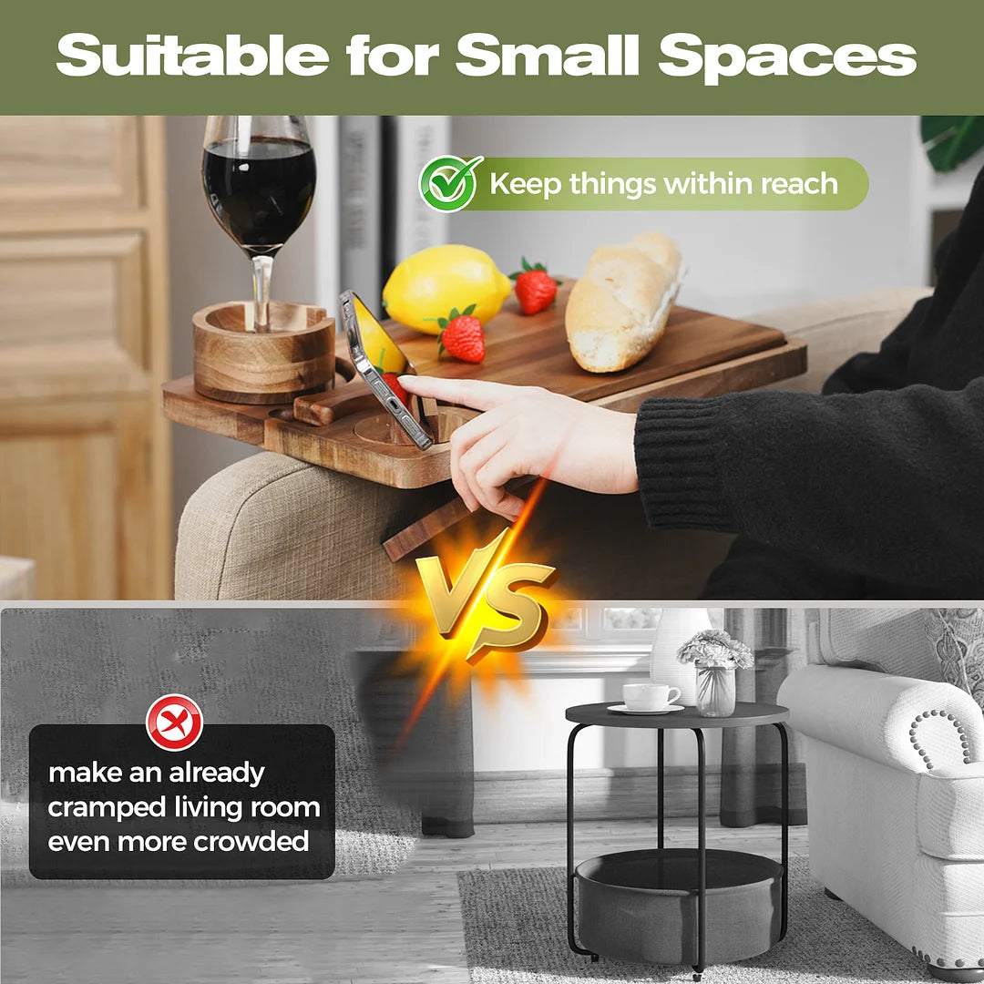 4-in-1 Couch Arm Table