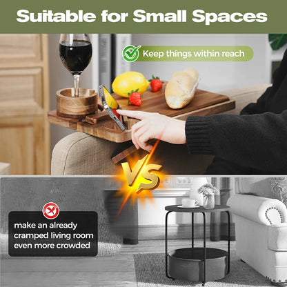 4-in-1 Couch Arm Table