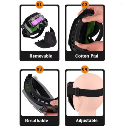 🛠️ Auto-Darkening Welding Helmet
