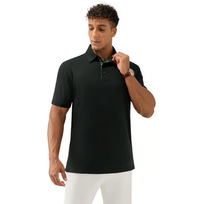 ⚡Hot Sales 50% OFF🔥8-Pack Men's Polo Shirts – Soft Breathable Cotton, Comfortable Short Sleeve Casual Fit