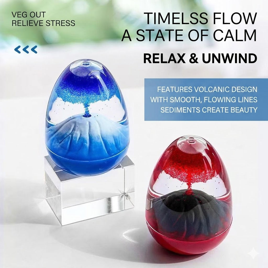 Quicksand Bottle Desktop Ornament