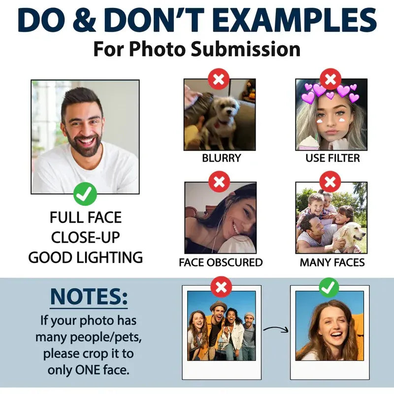 Custom Photo Couple Drive Safe I Freaking Love You - Personalized Acrylic Car Vent Clip