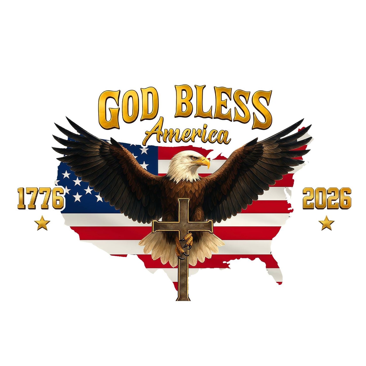 Personalized US Eagle 250 Years Of Freedom 1776 - 2026 Classic Cap