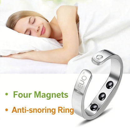 Anti snoring magnetic therapy non-invasive acupoint pressure anti snoring device snoring anti star sleep aid ring
