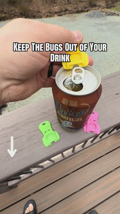 Drink Can Protector 6-Pack | Keep Bugs Out & Save Your Nails | Perfect for BBQs
