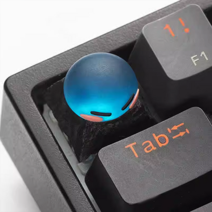 Blue slime keycaps - 1 piece per pack