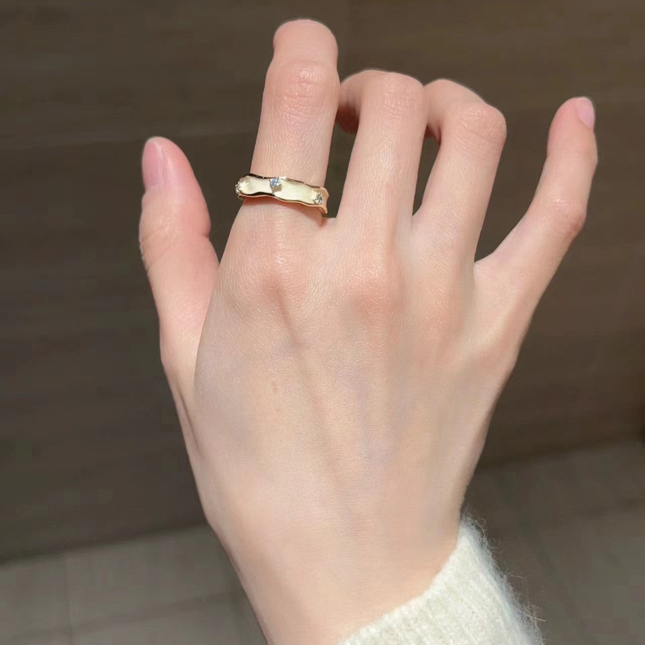 Vibrant Enamel Ring - Colorful Stackable Band for Women