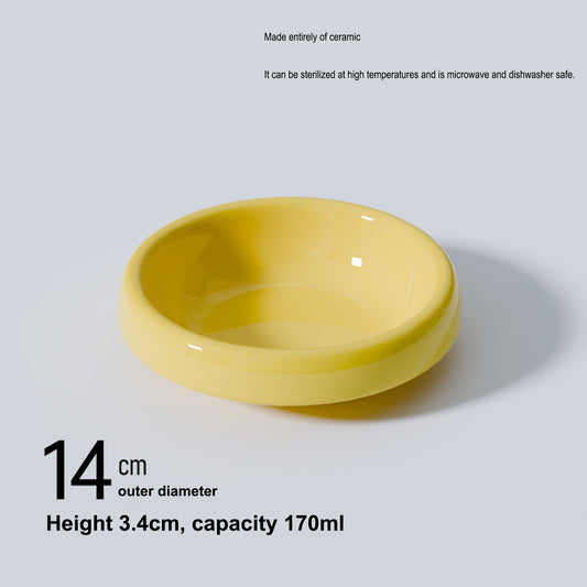 Vibrant Mix & Match Elevated Cat Bowl - Modern Ergonomic Raised Feeder