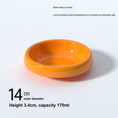 Vibrant Mix & Match Elevated Cat Bowl - Modern Ergonomic Raised Feeder