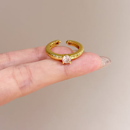 Vibrant Enamel Ring - Colorful Stackable Band for Women