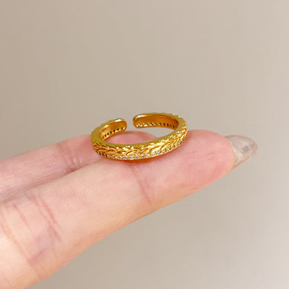 Vibrant Enamel Ring - Colorful Stackable Band for Women